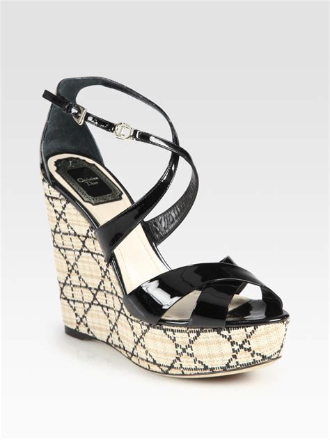 dior scarpe donna|dior wedge platform sandals.